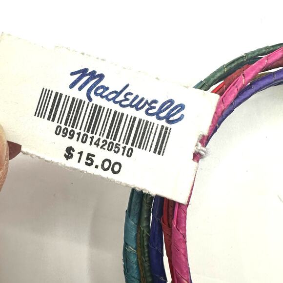 Mixed Bracelet Lot of 4 Bangle Multicolor Madewell NWT JNY Casual Jewelry Bundle - Picture 7 of 9